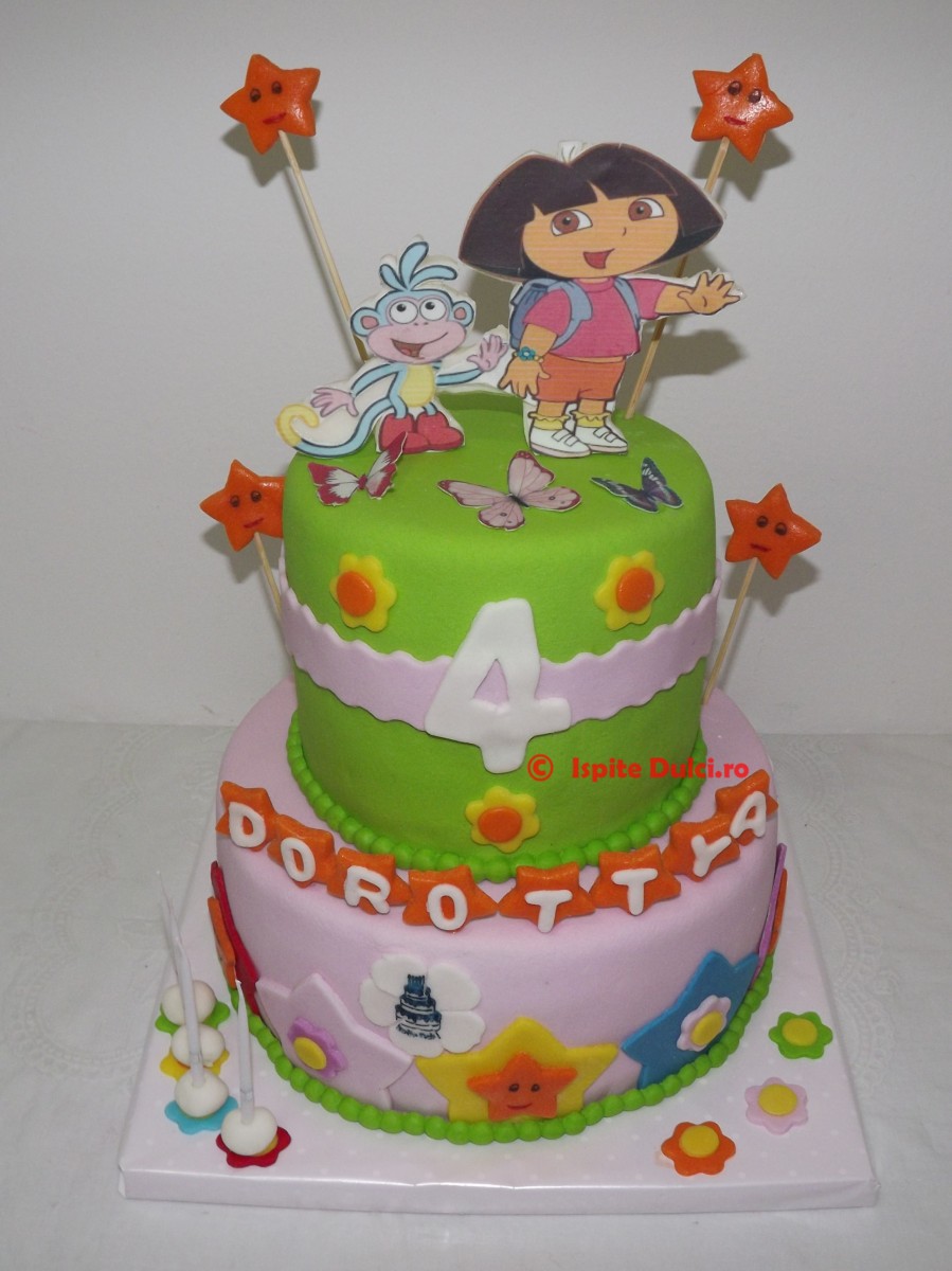 Tort cu Dora pentru Dorottya