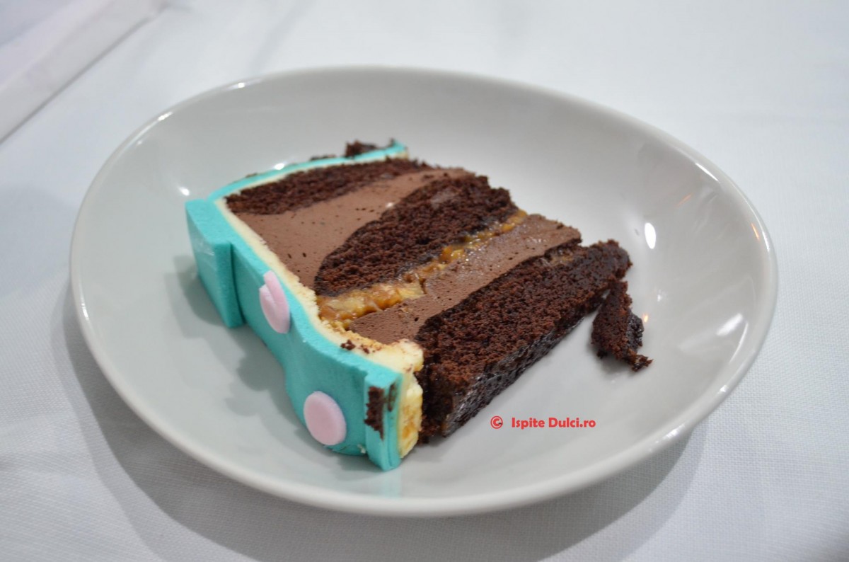Tort cutie cadou cu fundita