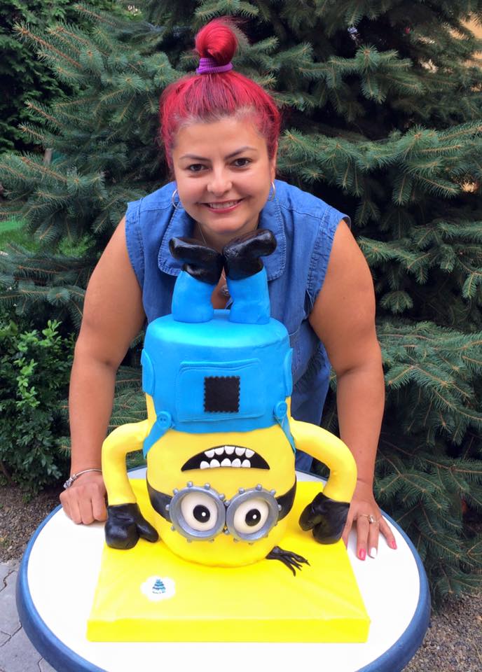 Tort minion 3 D
