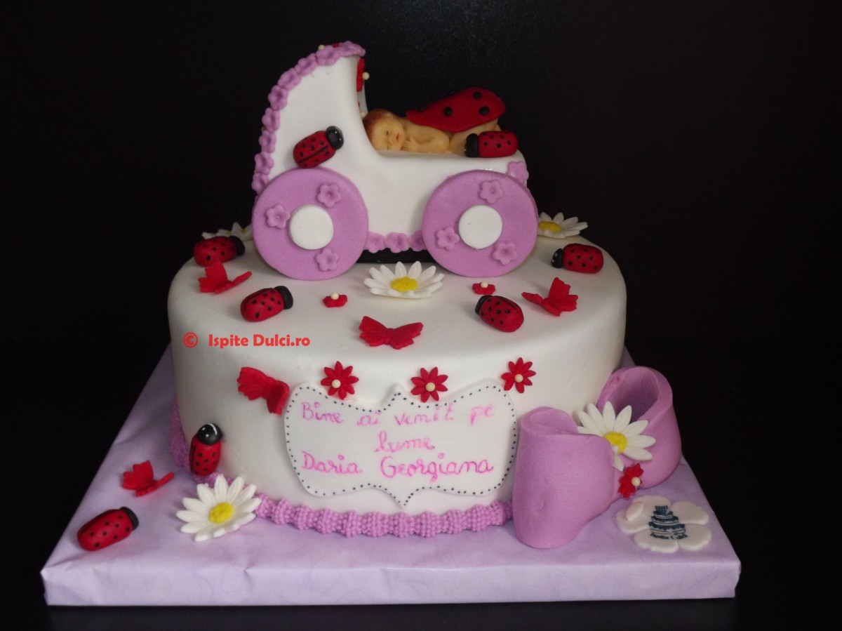 Tort de botez pentru Daria