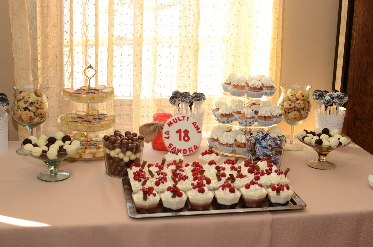Masa de dulciuri sau candy bar