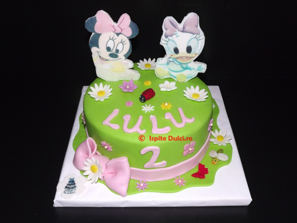 Tort cu Minnie si Daisy pentru Lulu