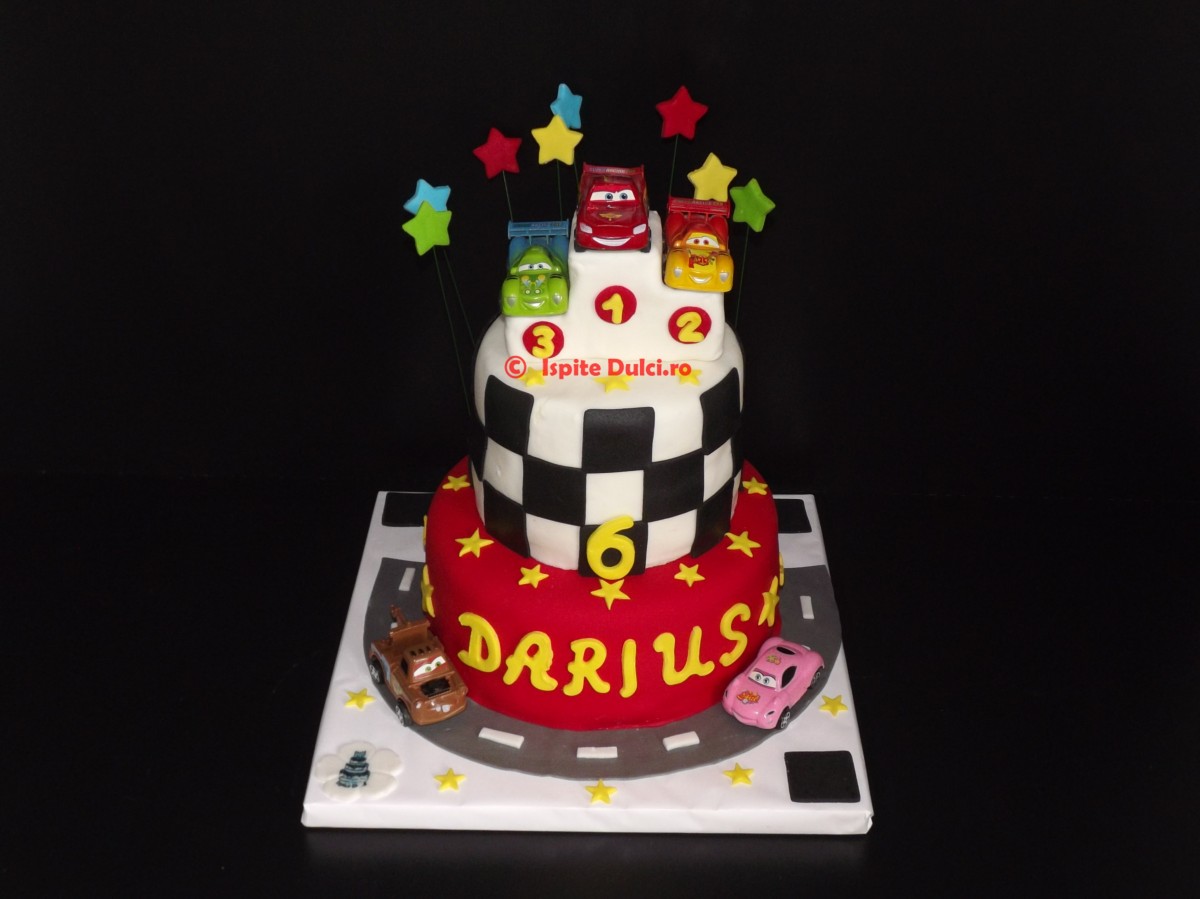 Tort cu masini Cars pentru Darius