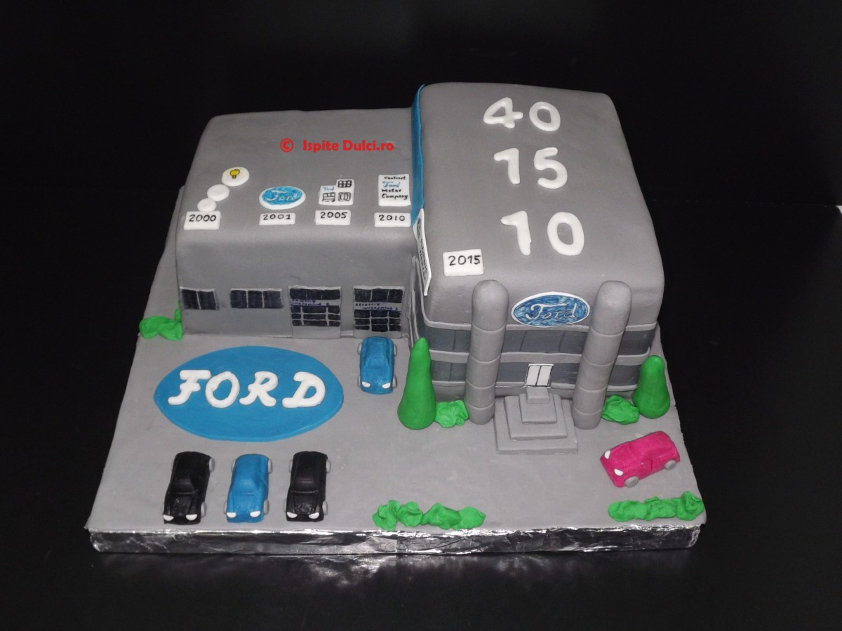 Tort cladirea Ford Mures