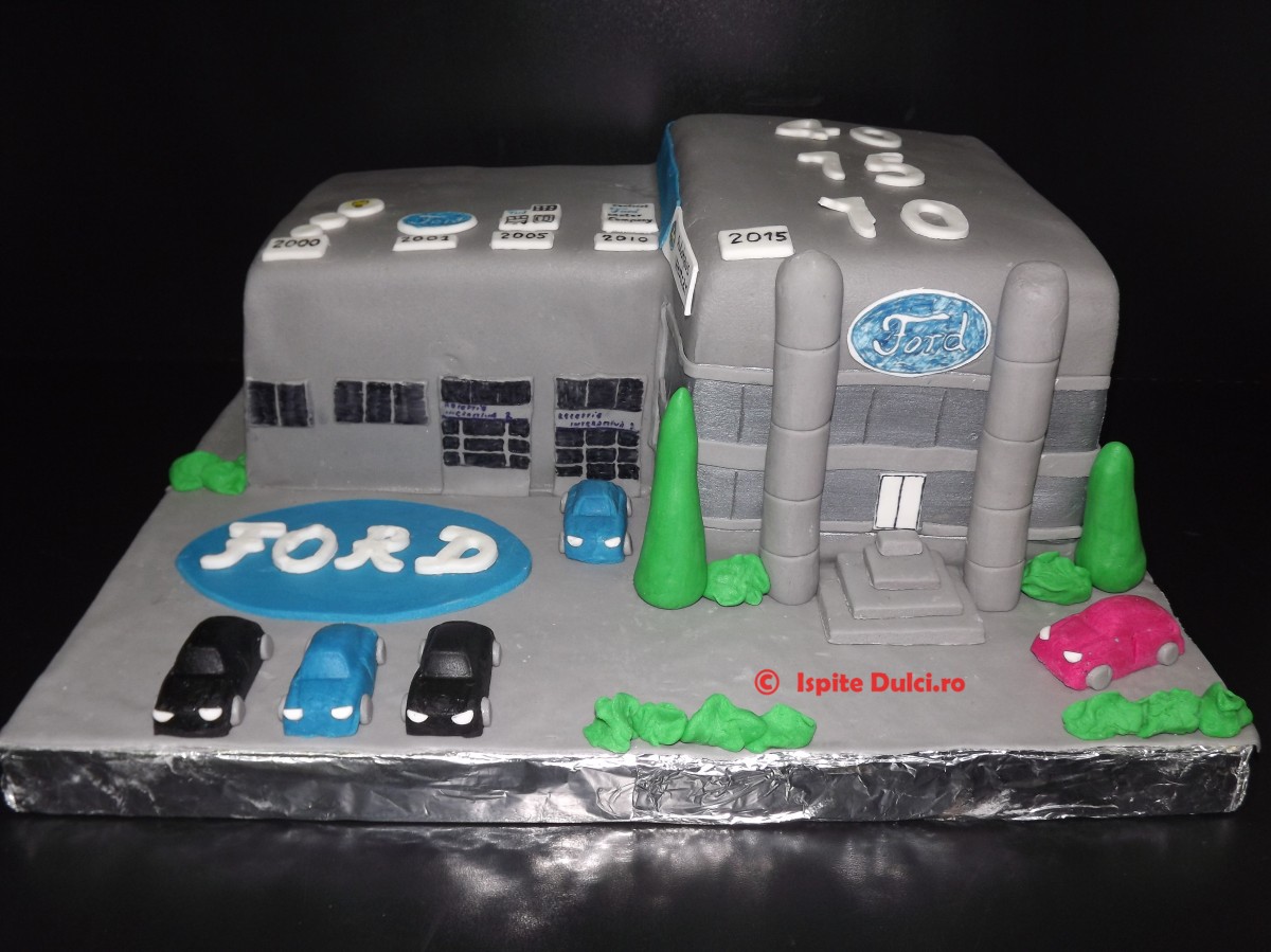 Tort cladirea Ford Mures