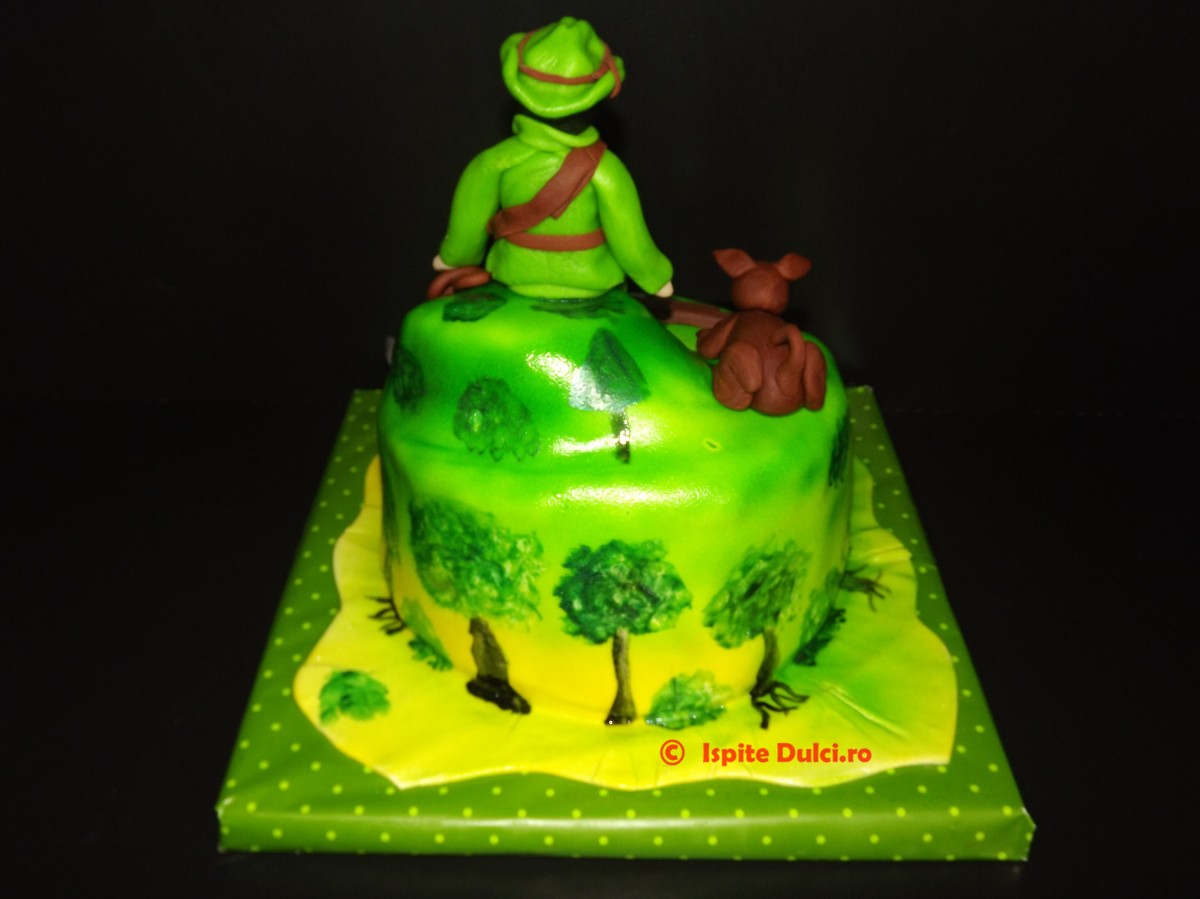 Tort pictat de vanatoare