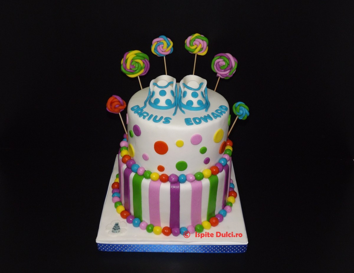Tort de botez pentru Darius Edward