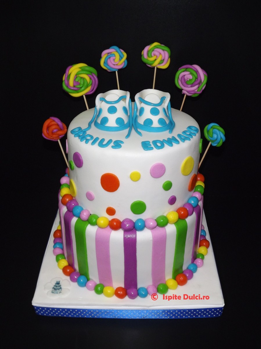 Tort de botez pentru Darius Edward