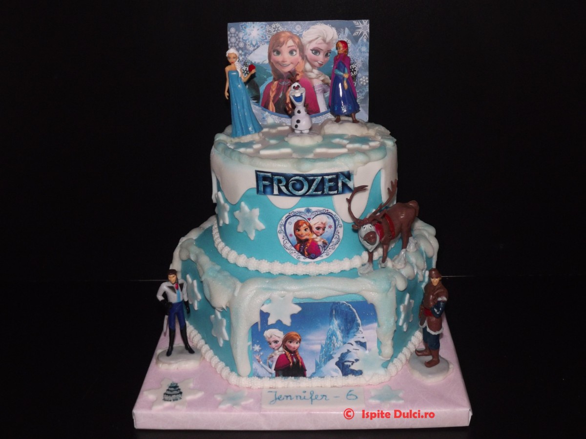 Tort Frozen pentru Jennifer