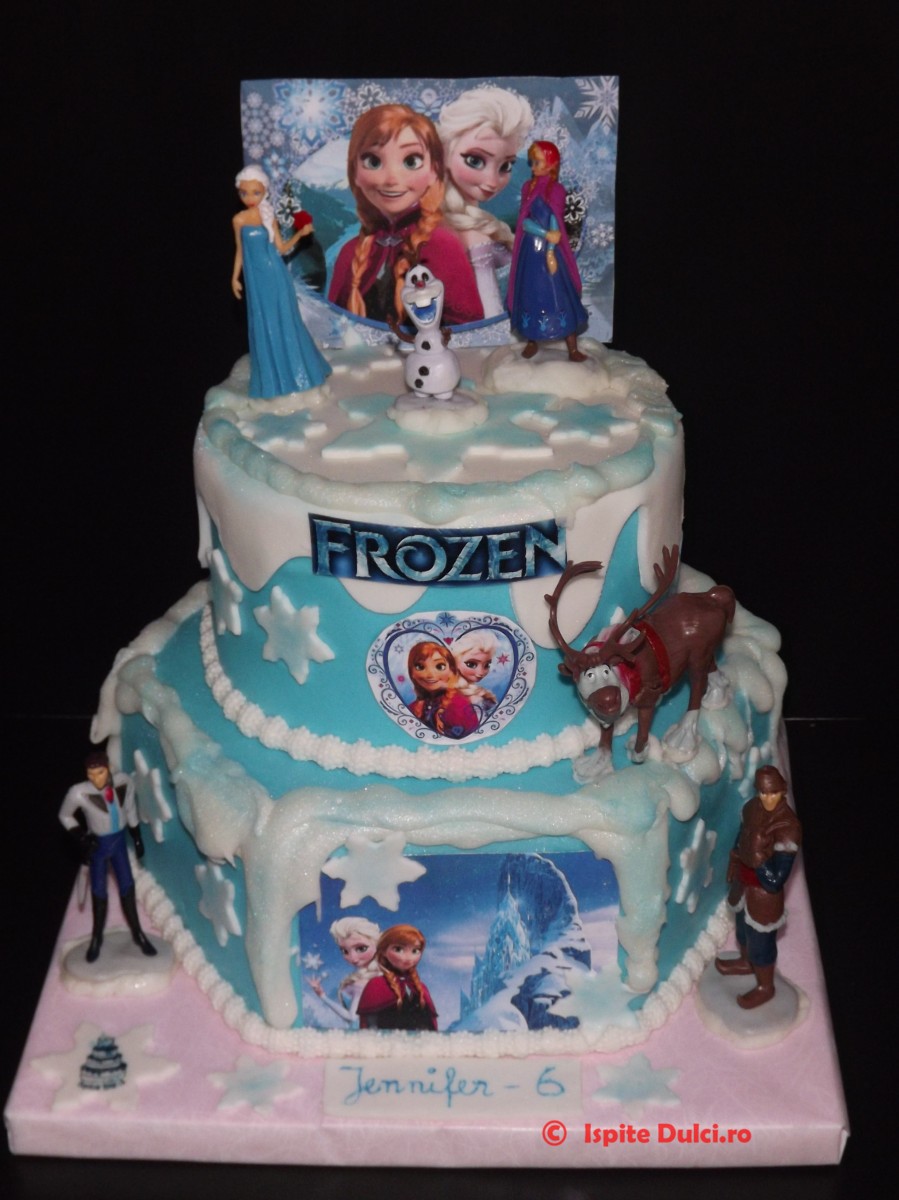 Tort Frozen pentru Jennifer