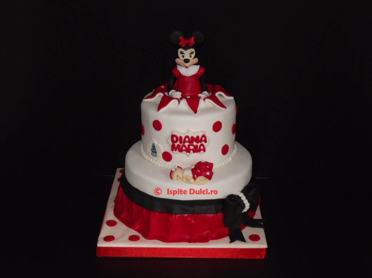 Tort de botez pentru Diana Maria