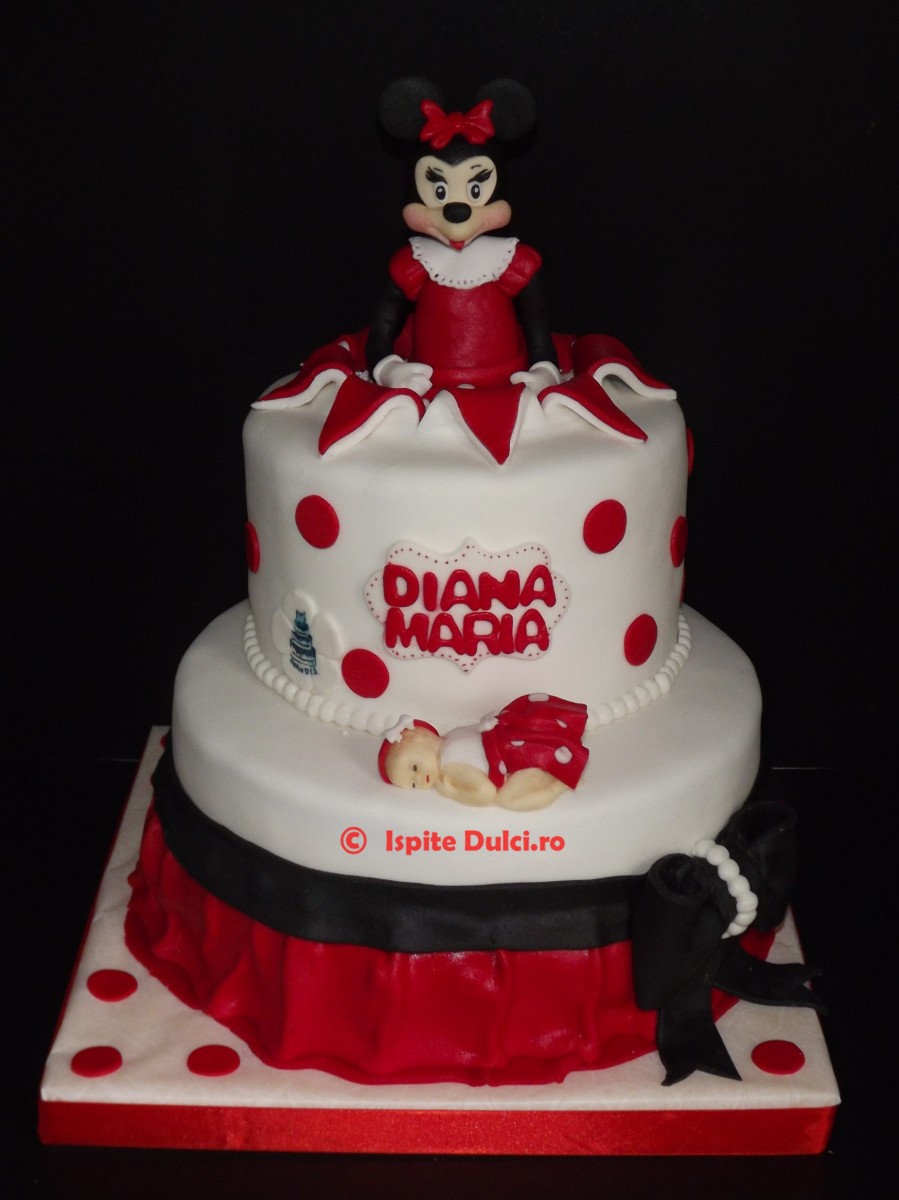 Tort de botez pentru Diana Maria