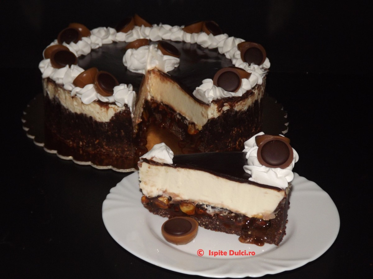 Cheesecake cu caramel