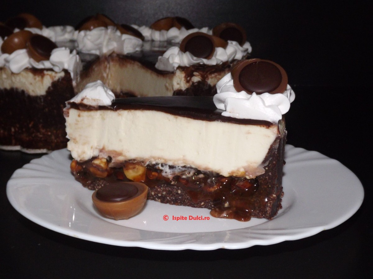 Cheesecake cu caramel