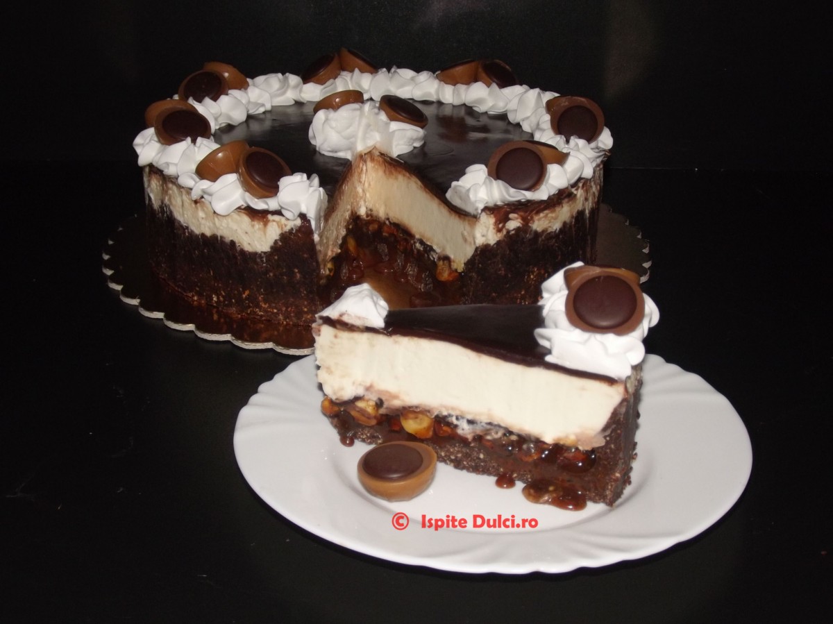 Cheesecake cu caramel