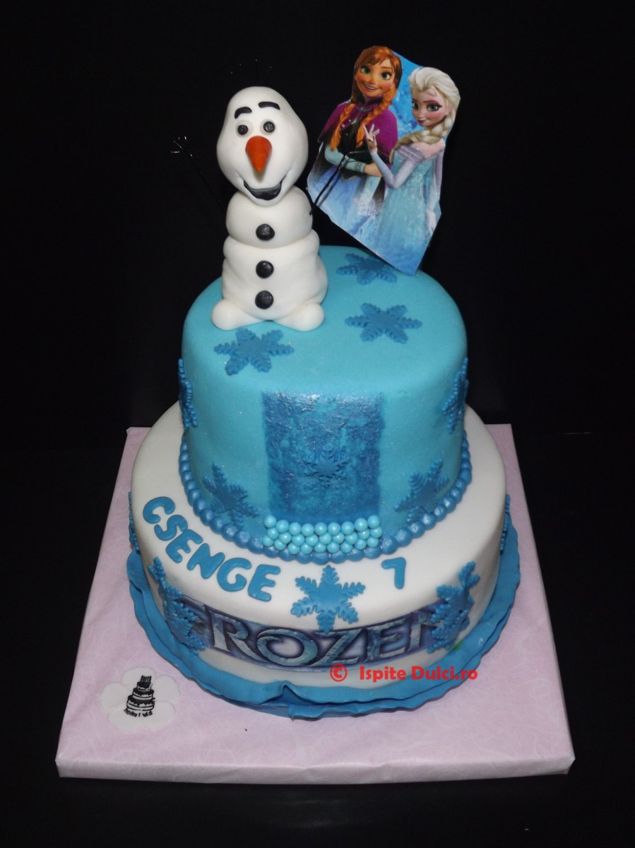Tort Frozen pentru Csenge