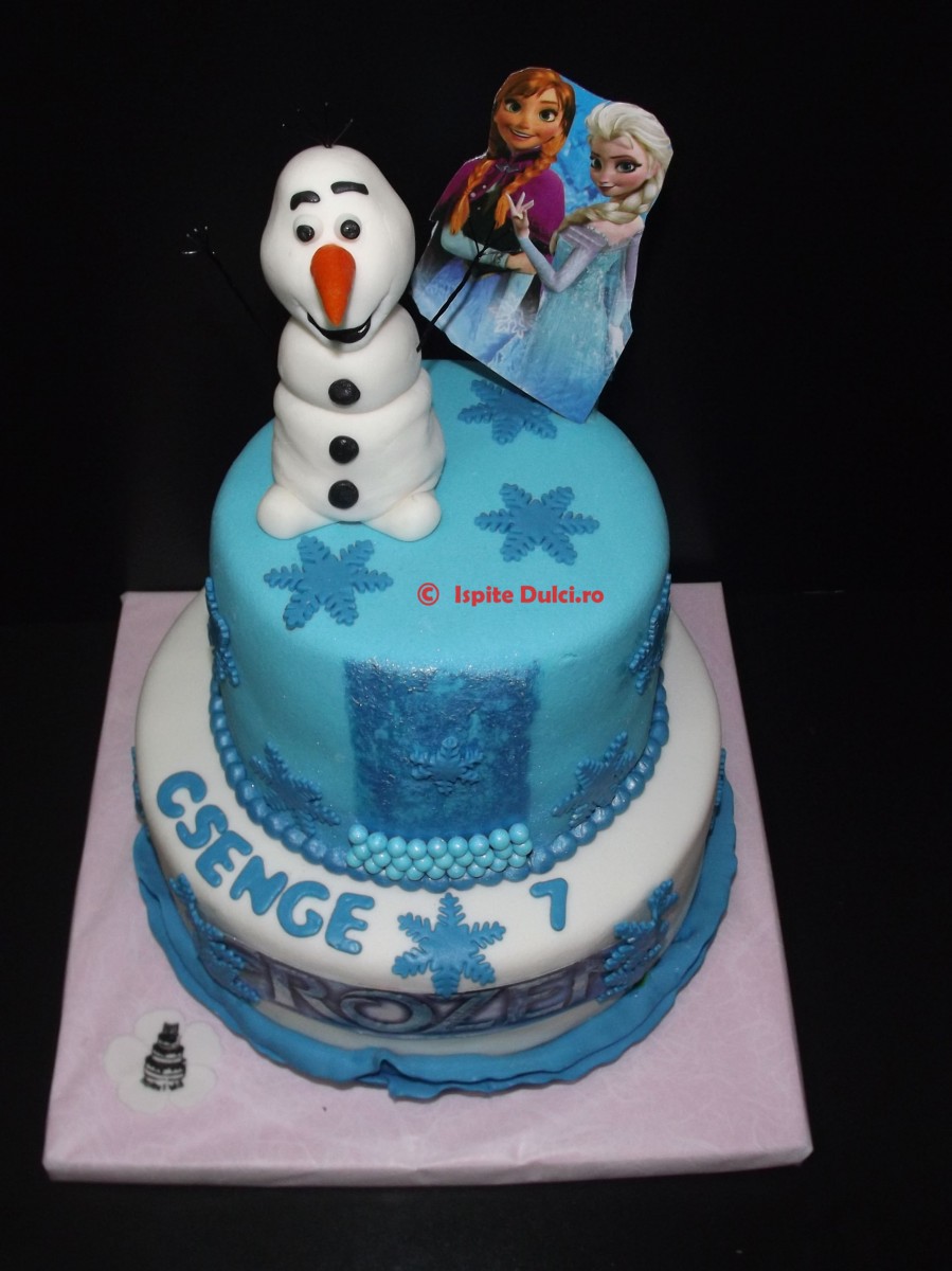 Tort Frozen pentru Csenge