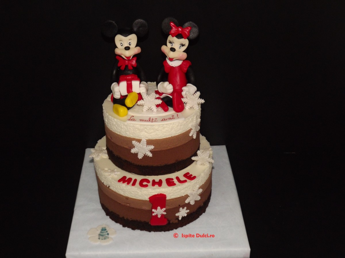Torturi cu Mickey Mouse si Minnie Mouse
