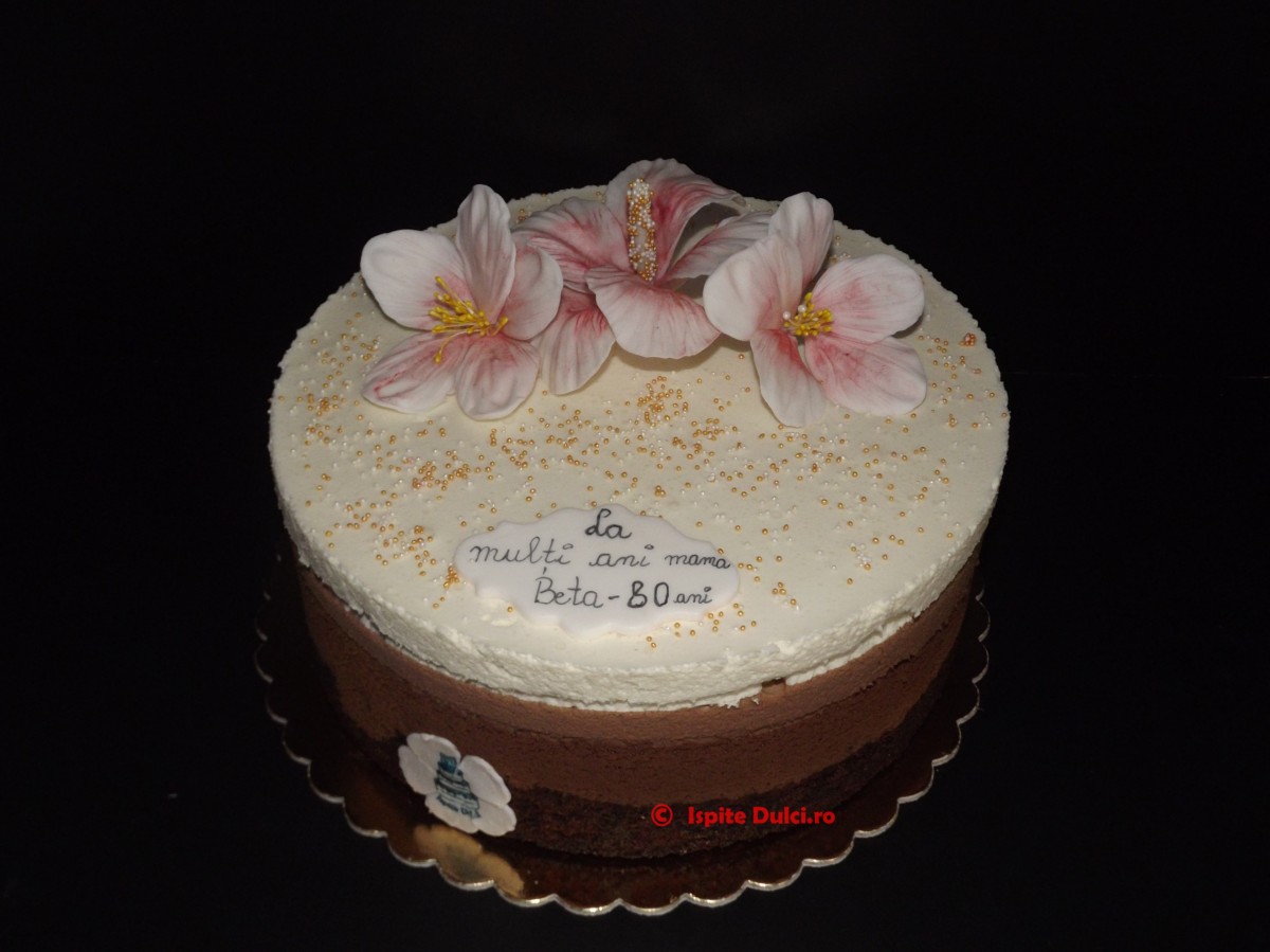 Mousse cu flori