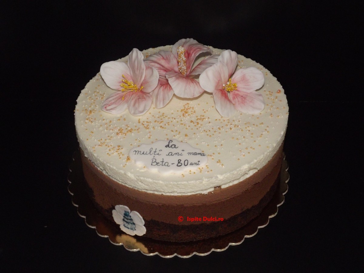 Mousse cu flori