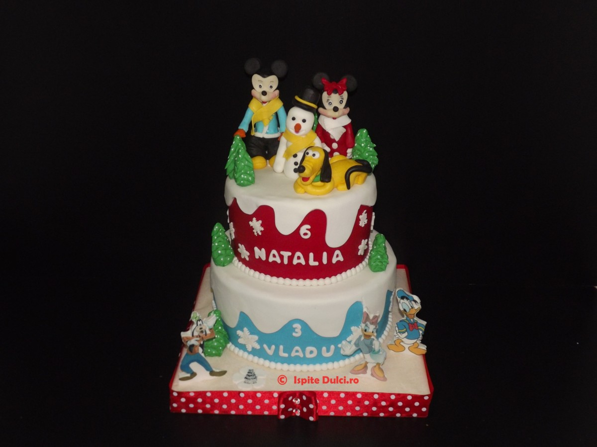 Mickey si Minnie pentru Natalia si Vladut