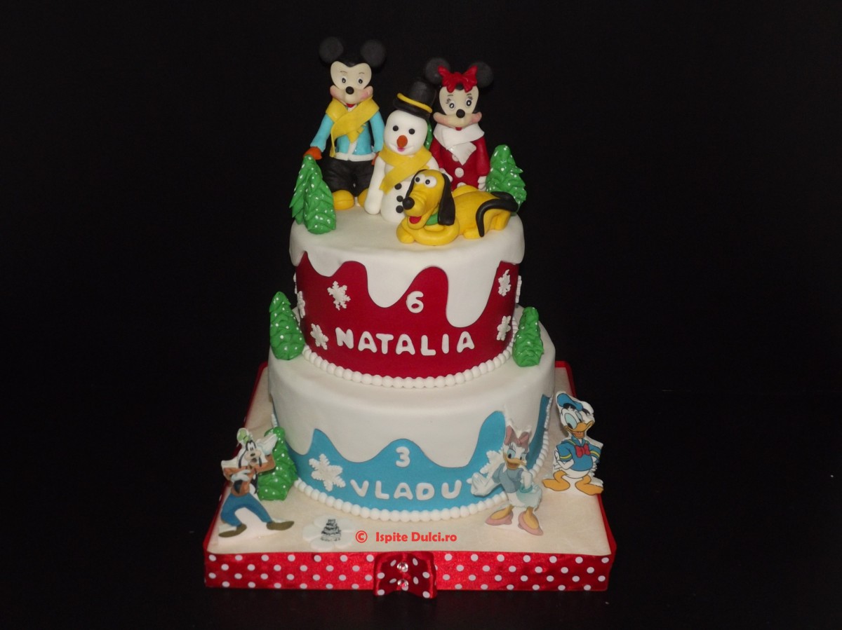 Mickey si Minnie pentru Natalia si Vladut