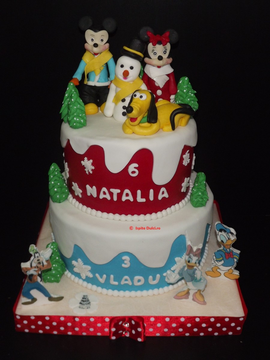 Mickey si Minnie pentru Natalia si Vladut