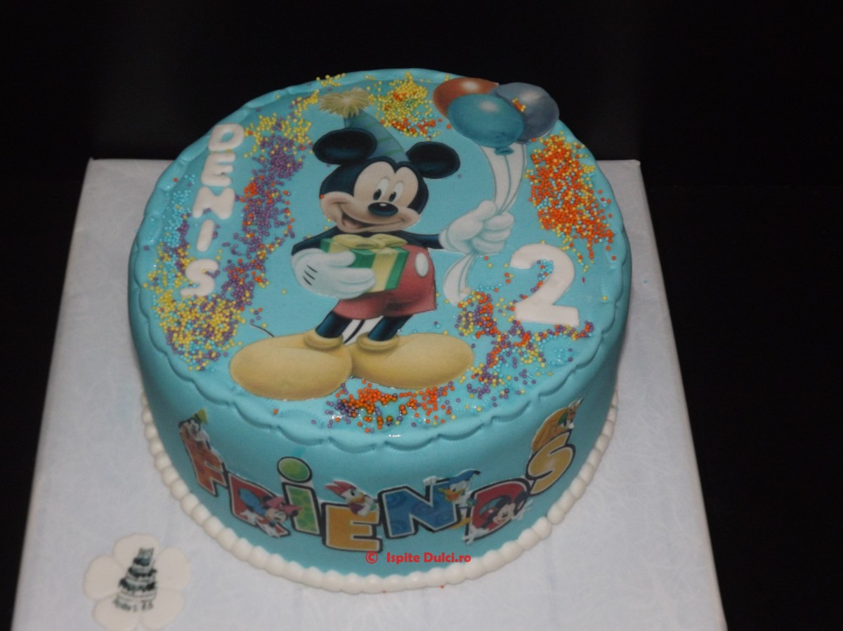 Torturi cu Mickey Mouse si Minnie Mouse