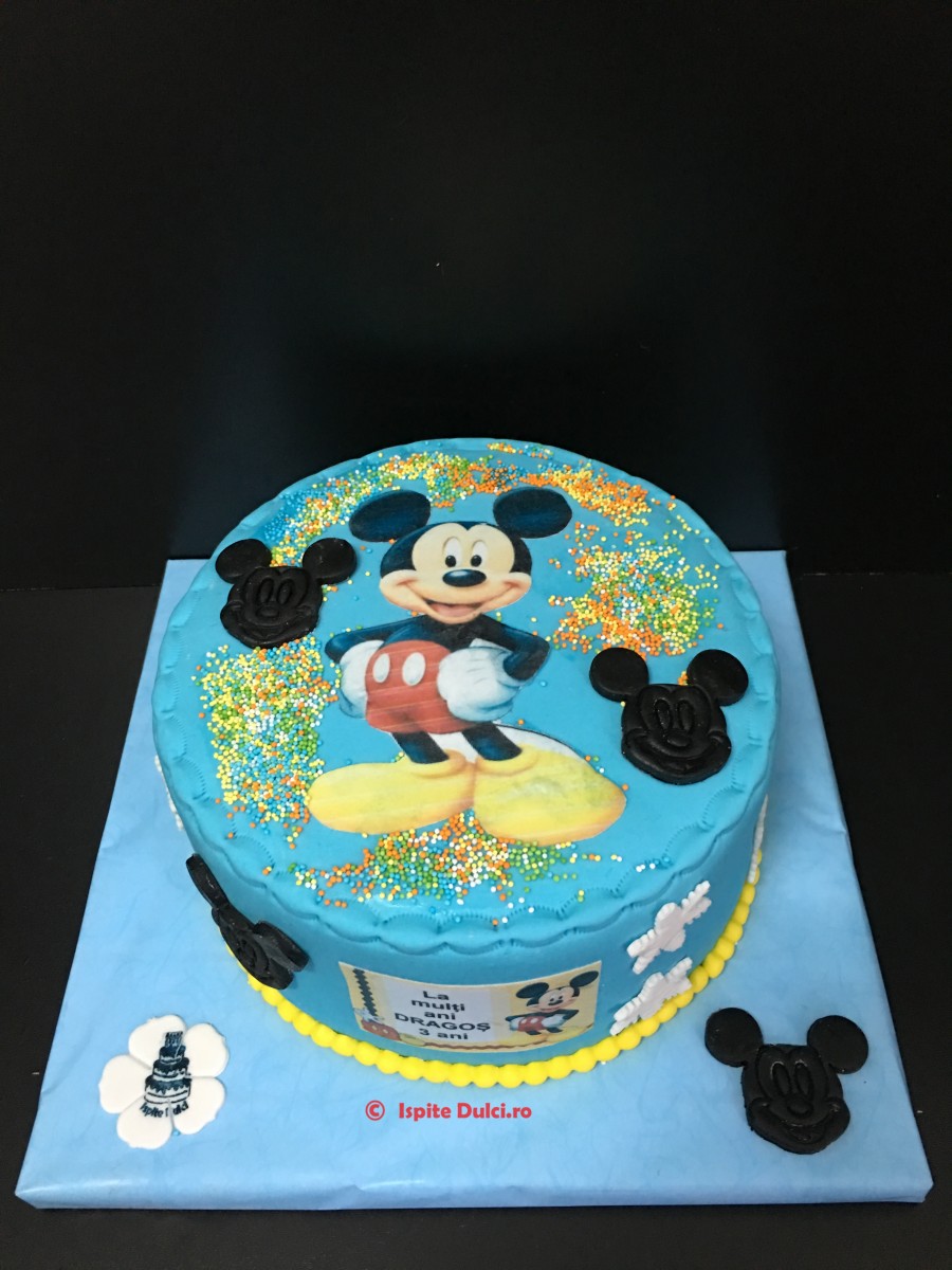 Tort cu Mickey Mouse pentru Dragos