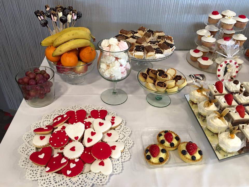 Candy bar pentru aniversare 25 ani casatorie