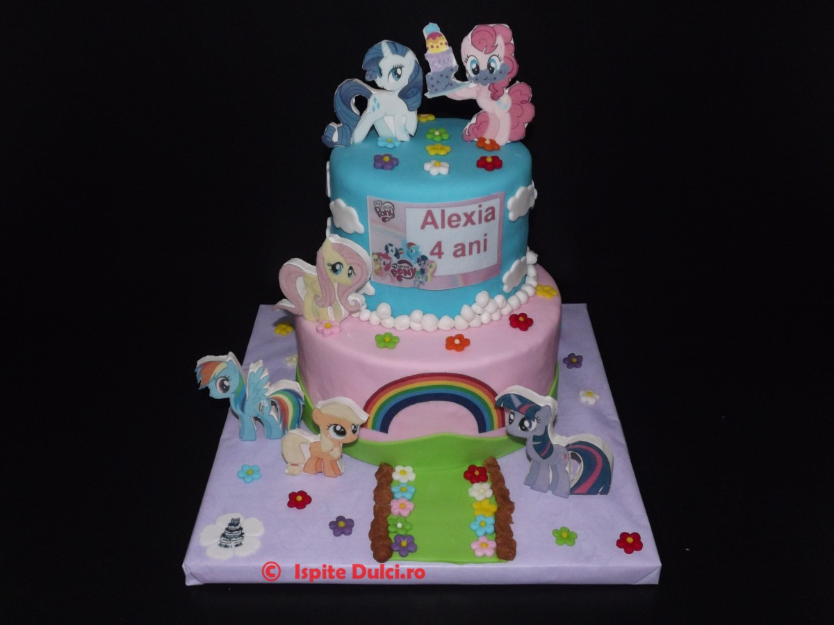 Tort cu ponei pentru Alexia