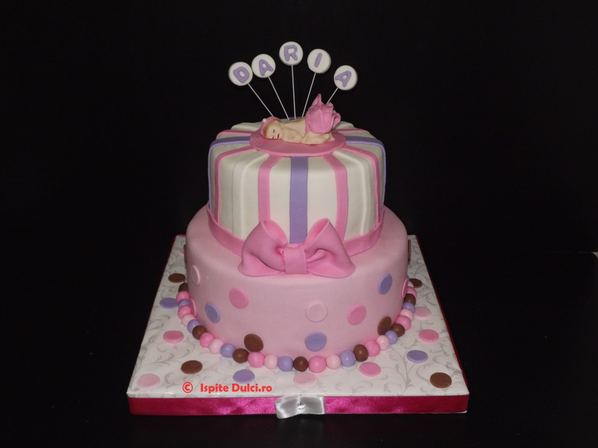 Tort de botez pentru Daria