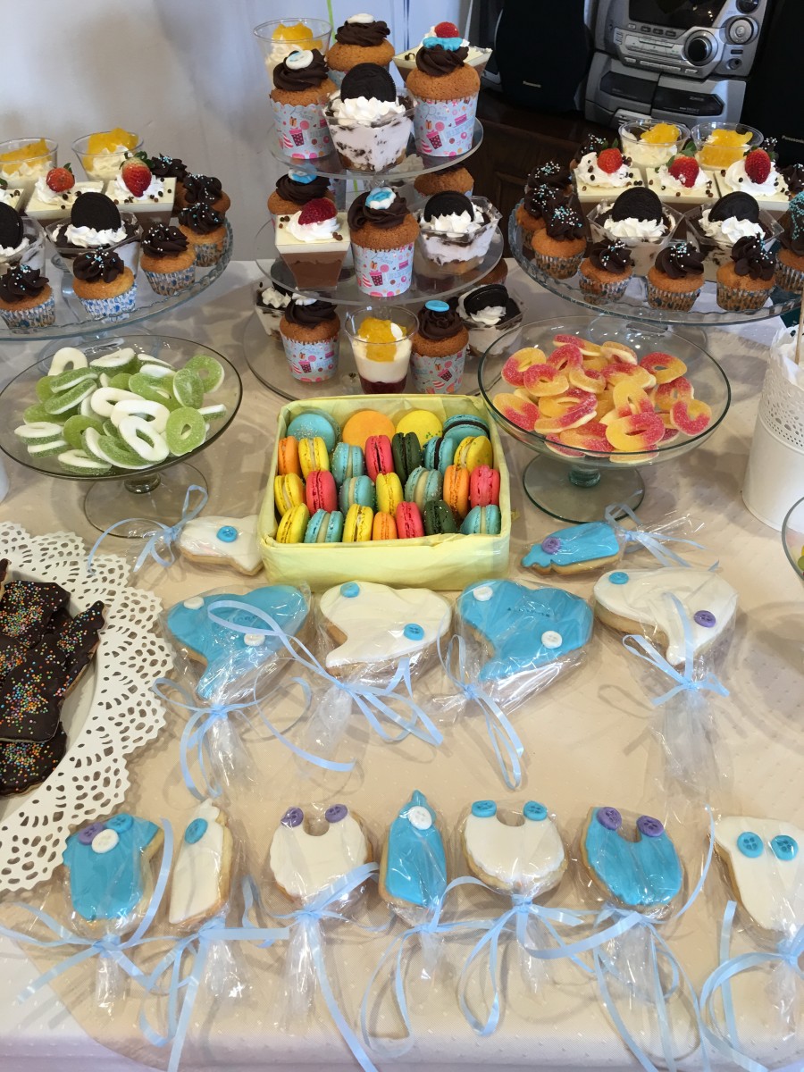 Candy bar pentru botez Aleodor