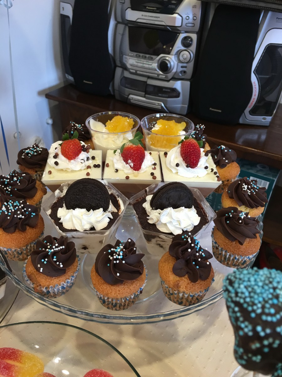 Candy bar pentru botez Aleodor