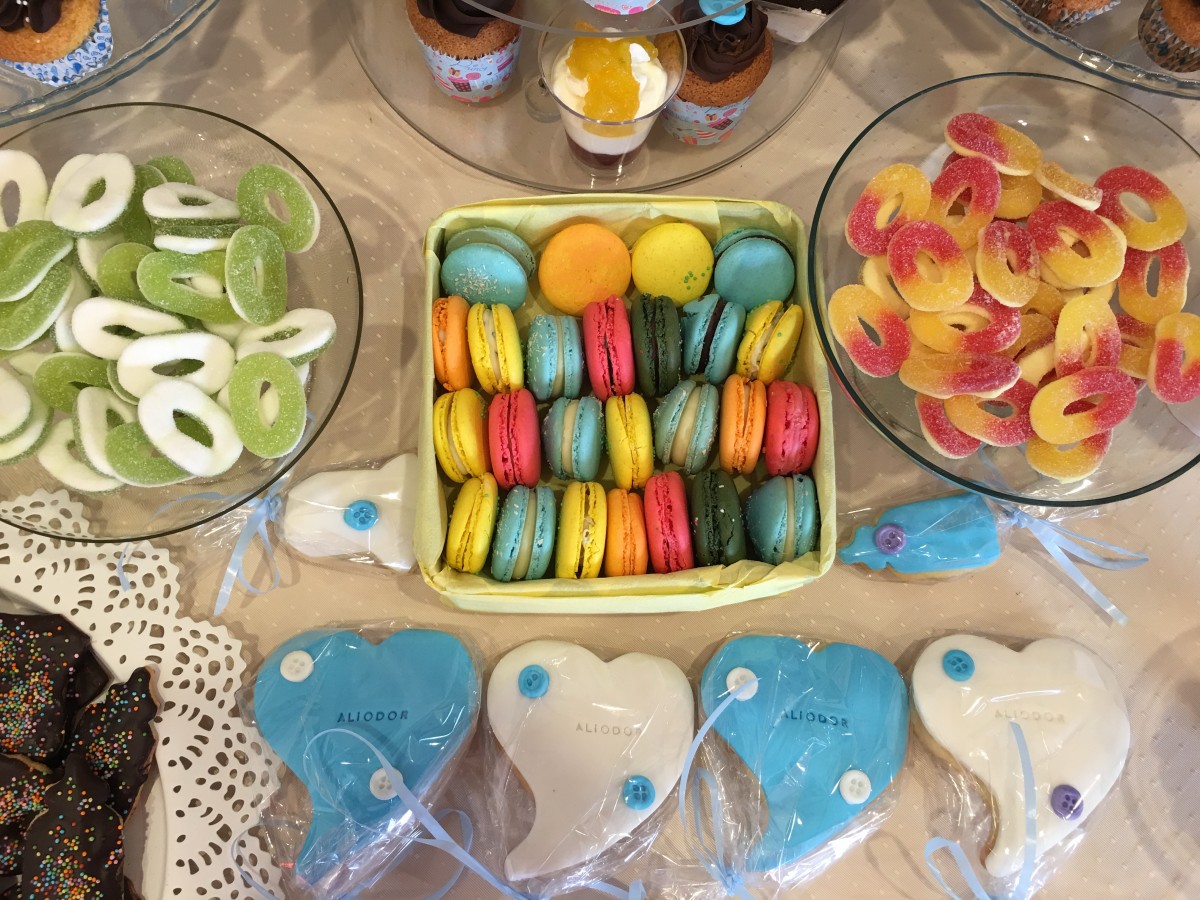Candy bar pentru botez Aleodor