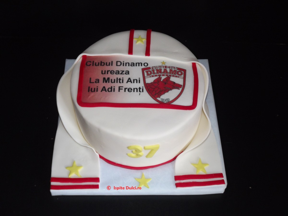 Tort cu sigla Dinamo