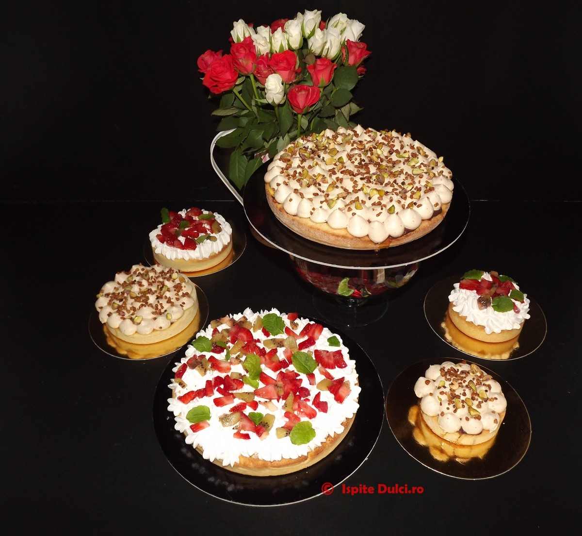 Desert frantuzesc: tarte cu ciocolata si tarte cu lamaie