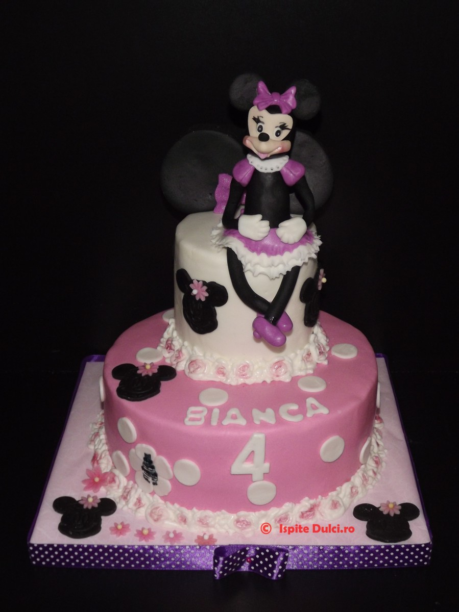 Tort cu Minnie pentru Bianca