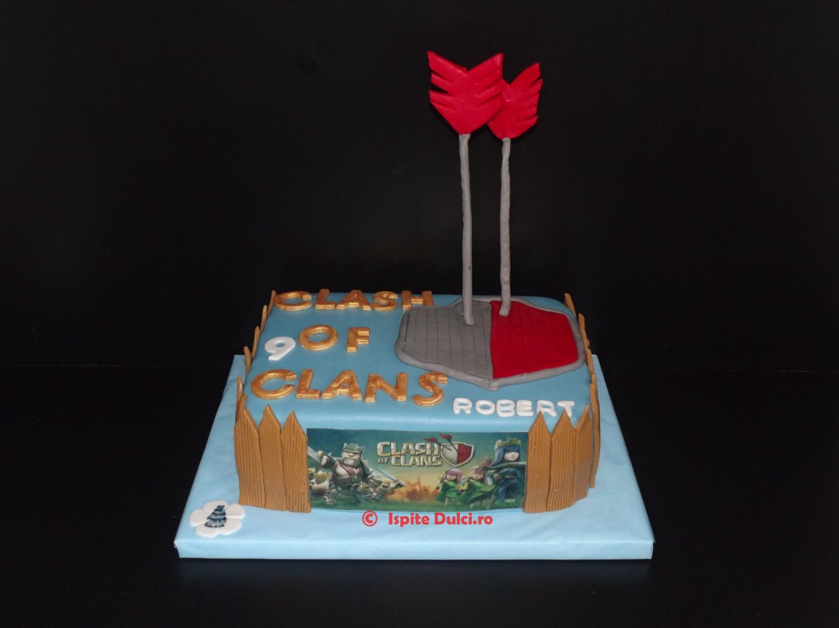 Tort Clash Of Clans pentru Robert