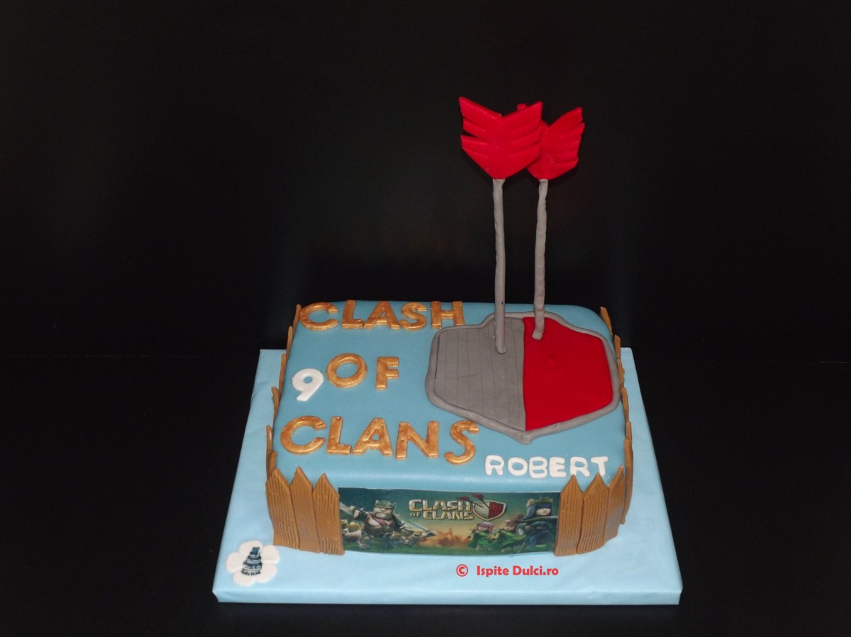 Tort Clash Of Clans pentru Robert