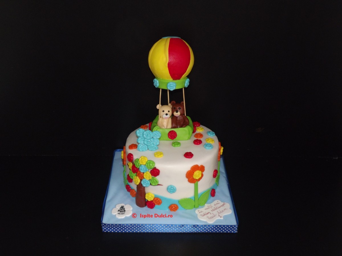 Tort cu balon pentru Patrick si Raul