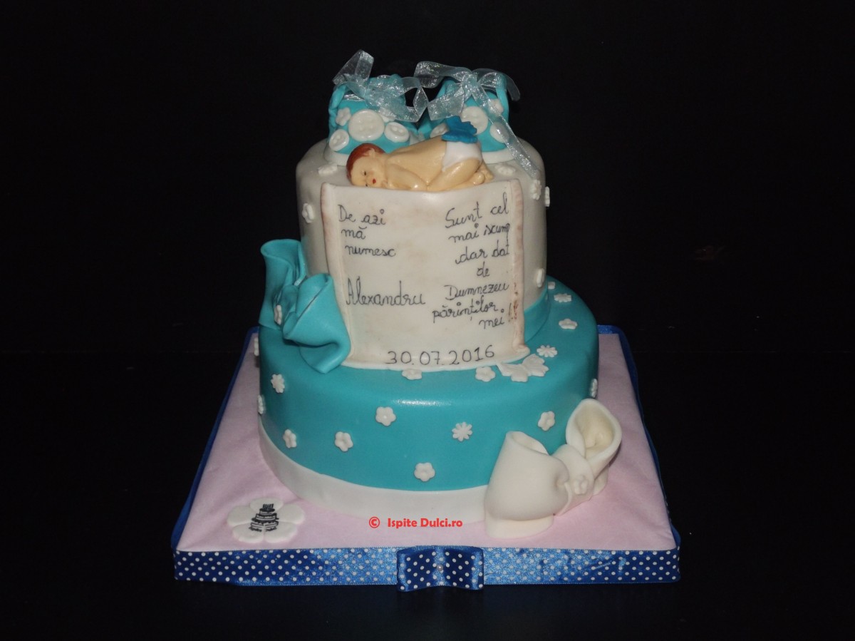 Tort de botez pentru Alexandru