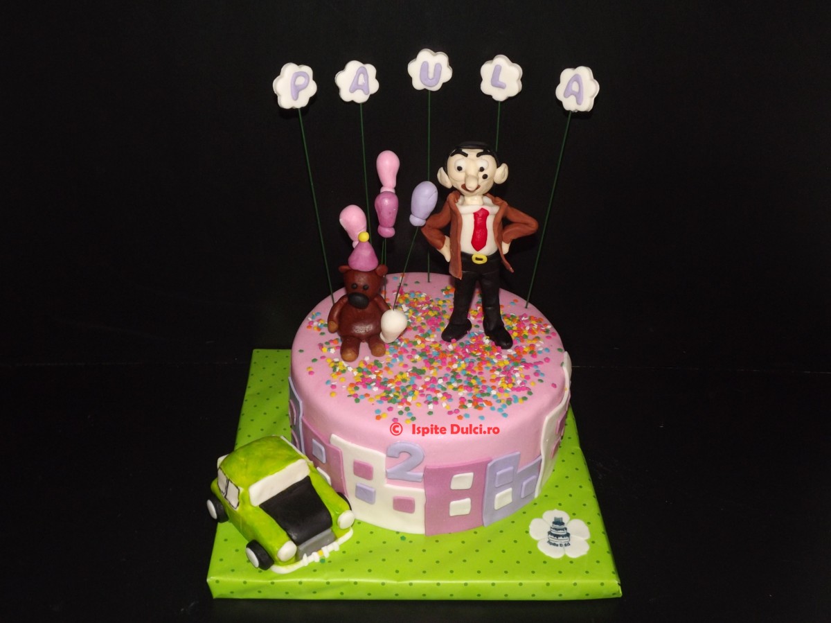 Tort cu Mr Bean pentru Paula