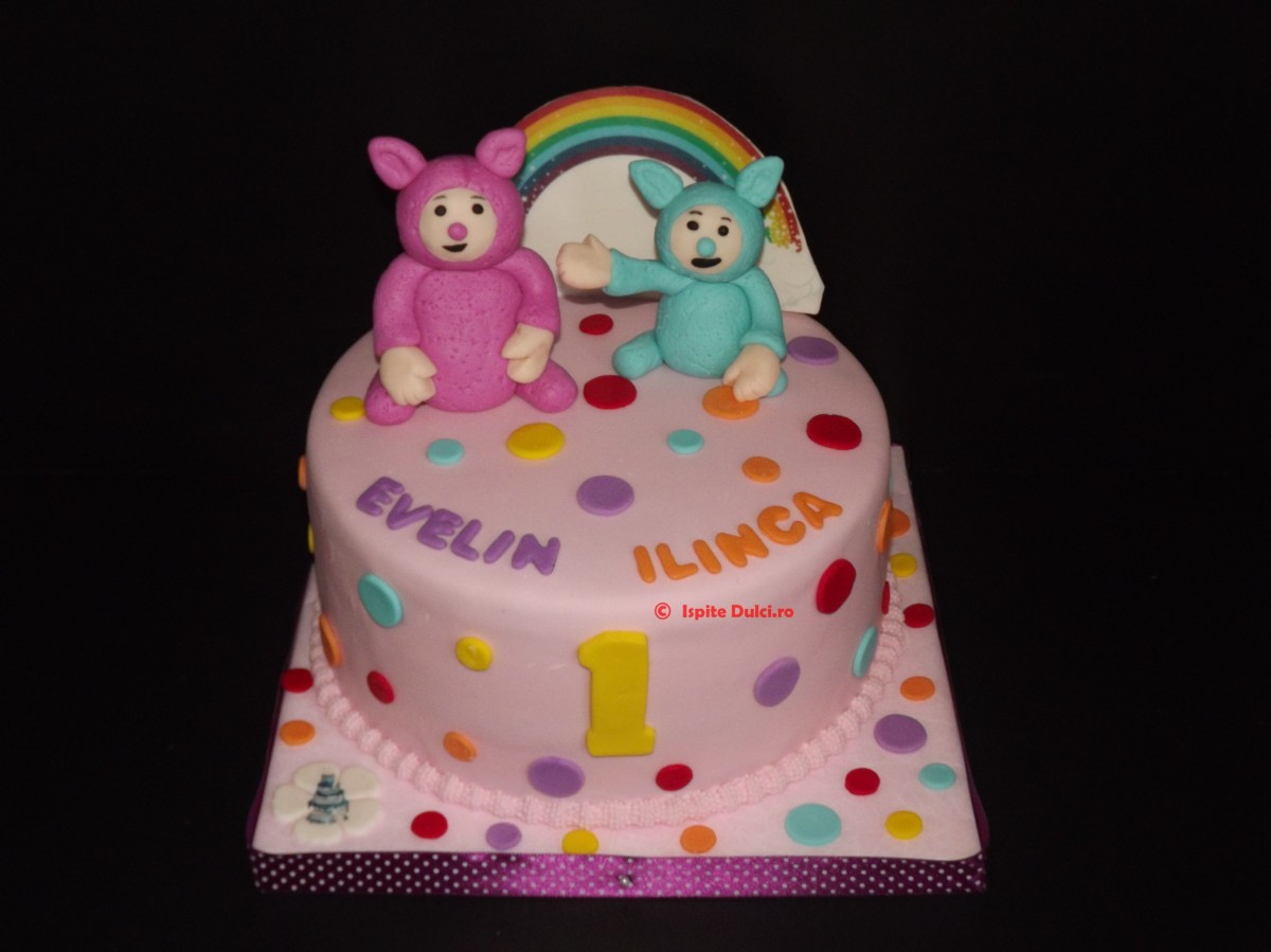 Tort cu Billy si Bam Bam pentru Evelin Ilinca