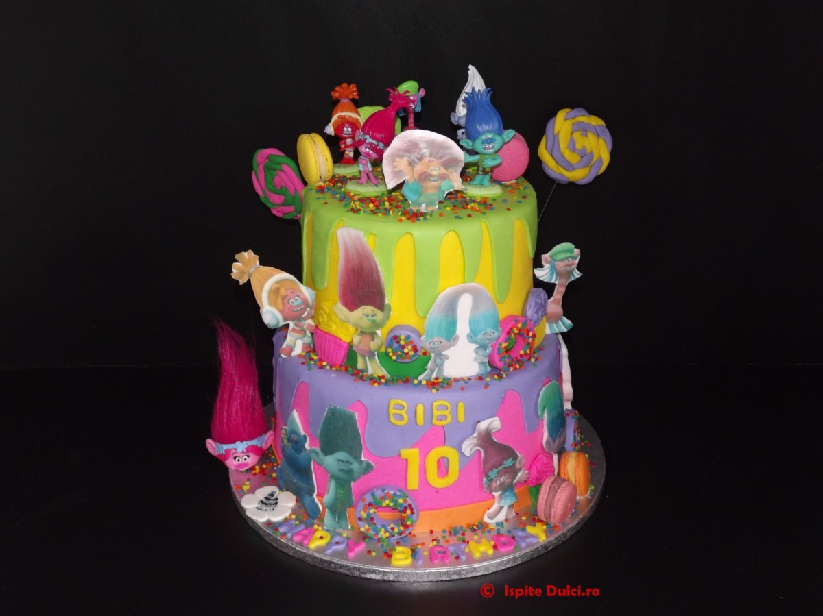 Tort cu troli (Trolls ) pentru Bibi