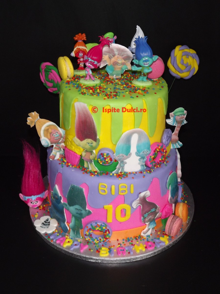 Tort cu troli (Trolls ) pentru Bibi