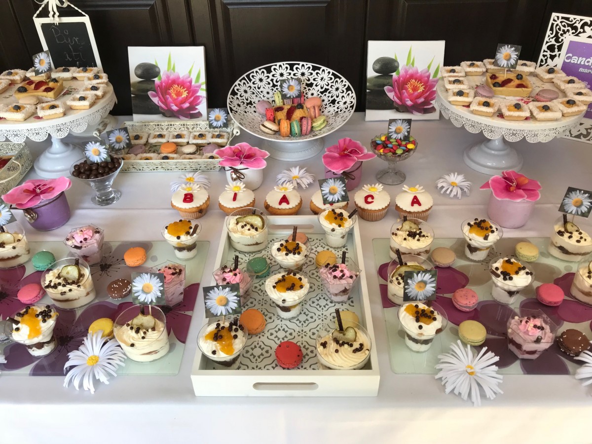 Tort si candy bar pentru micuta Bianca