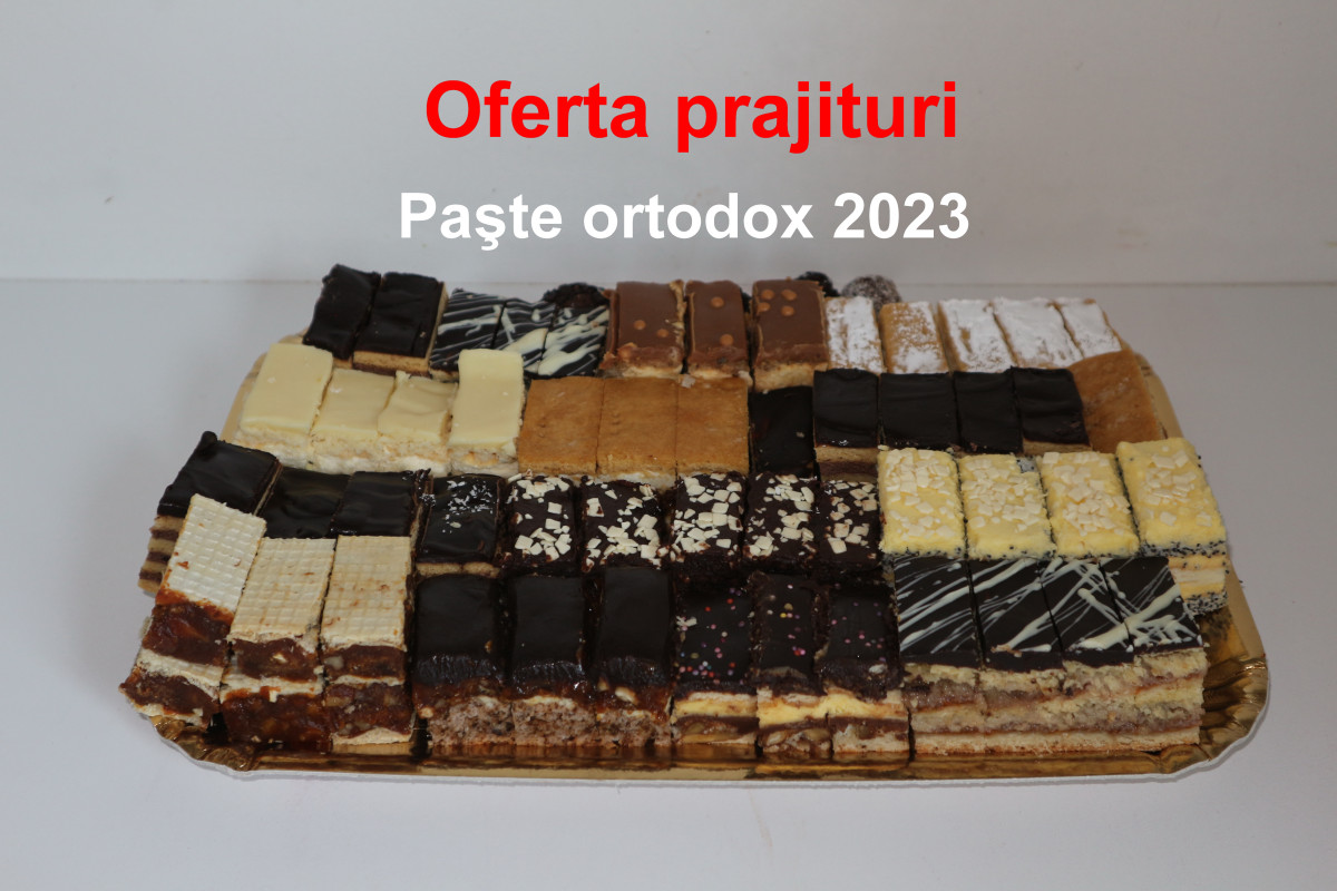 Oferta prajituri Paste Ortodox 16.04.2023
