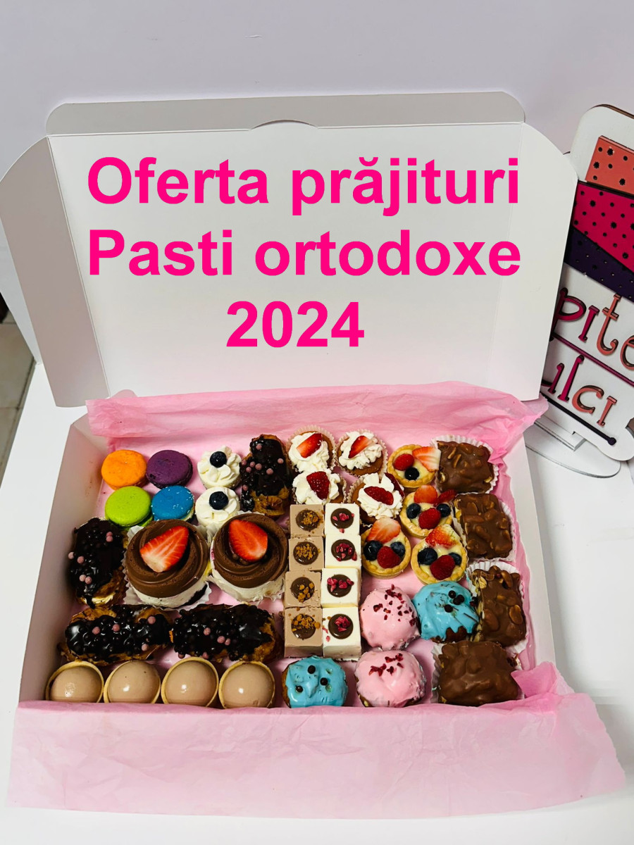 Oferta prajituri de Pasti Ortodoxe 2024