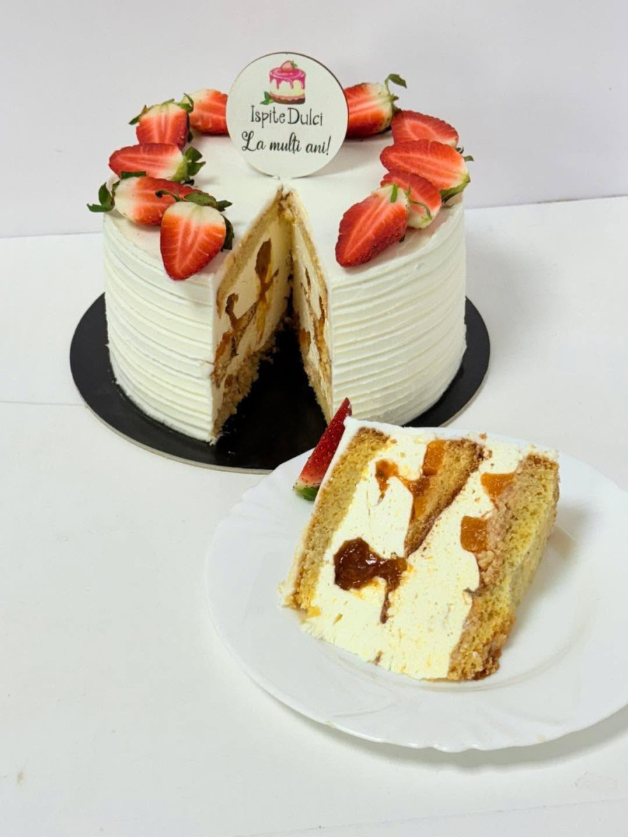 Tort Simfonie cu piersici